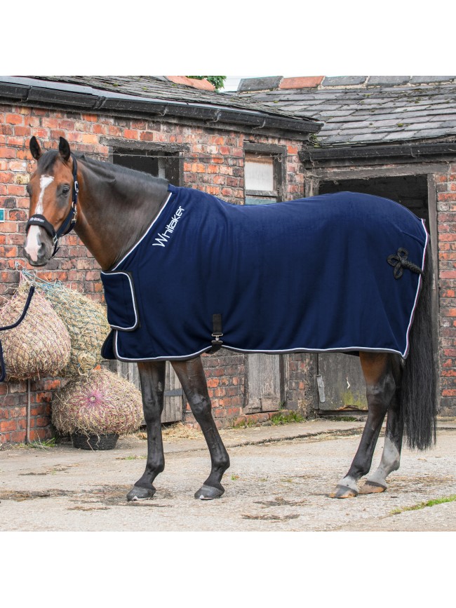 R160 Club Show Rug with Luxury Fluffy Lining in Navy